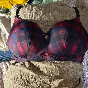 Torrid curve 360 back smoothing wire free, push-up plunge bra